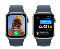 Apple Watch SE 2 40/Silver Aluminum/Storm Blue Sport Band S/M GPS - 1180642 - zdjęcie 4